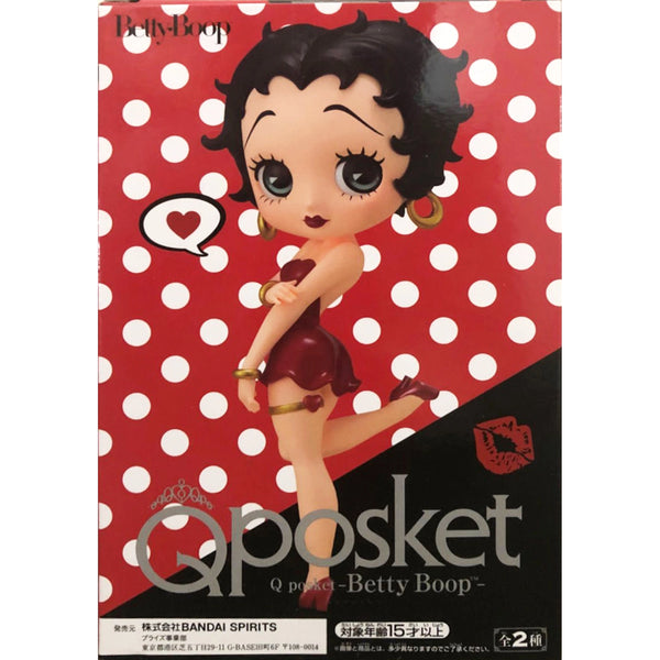 Banpresto Betty Boop Q Posket 景品模型 正常色 A款 2