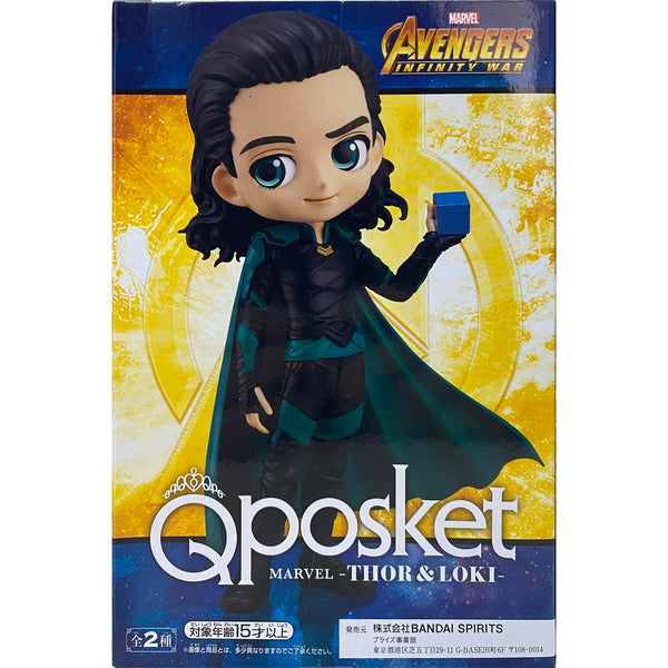 Banpresto MARVEL 復仇者聯盟 無限之戰 Q Posket 洛基 B款 景品模型 2