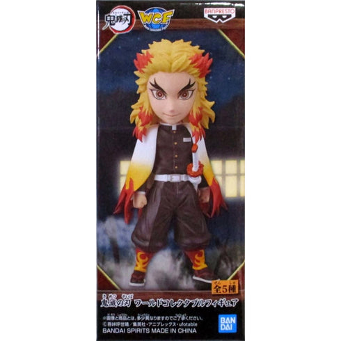 Banpresto 鬼滅之刃 WCF 煉獄杏壽郎 炎柱 5號款 景品模型 盒
